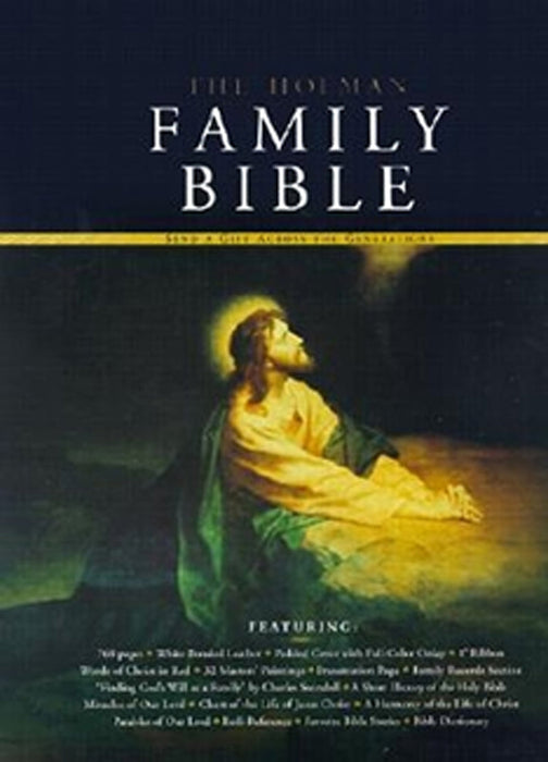 KJV Holman Family Bible -White