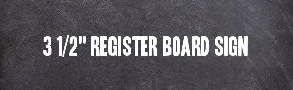 3 1/2" Slides for Hymn/Register Board - Miscellaneous