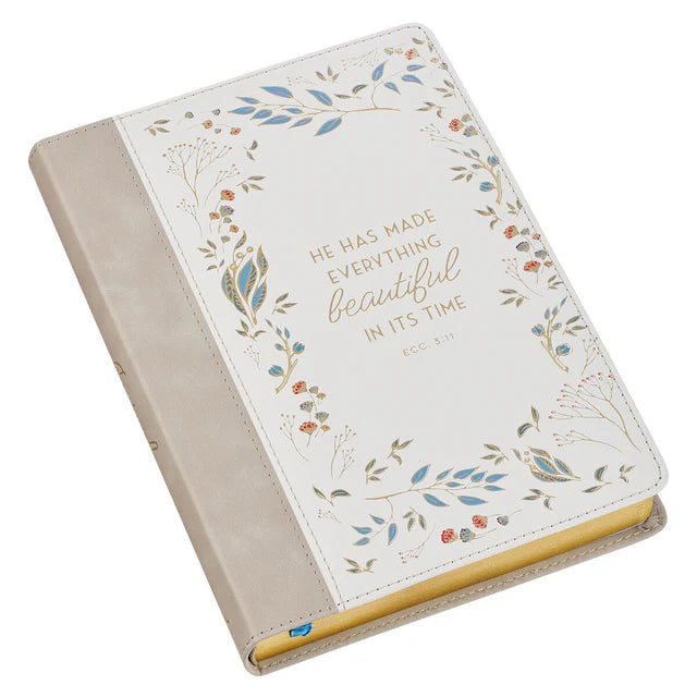 Journal: Everything Is Beautiful Faux Leather Ecc. 3:11