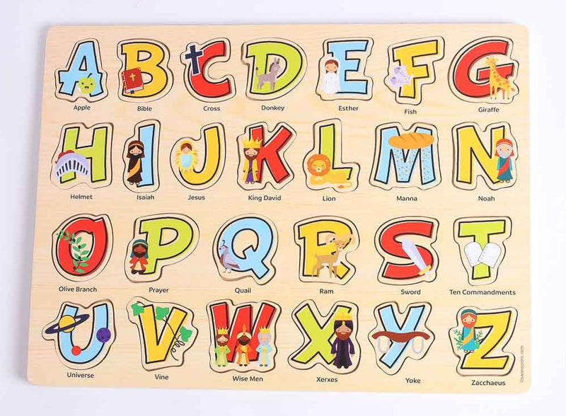 Bible ABC's Wooden Puzzle (top)