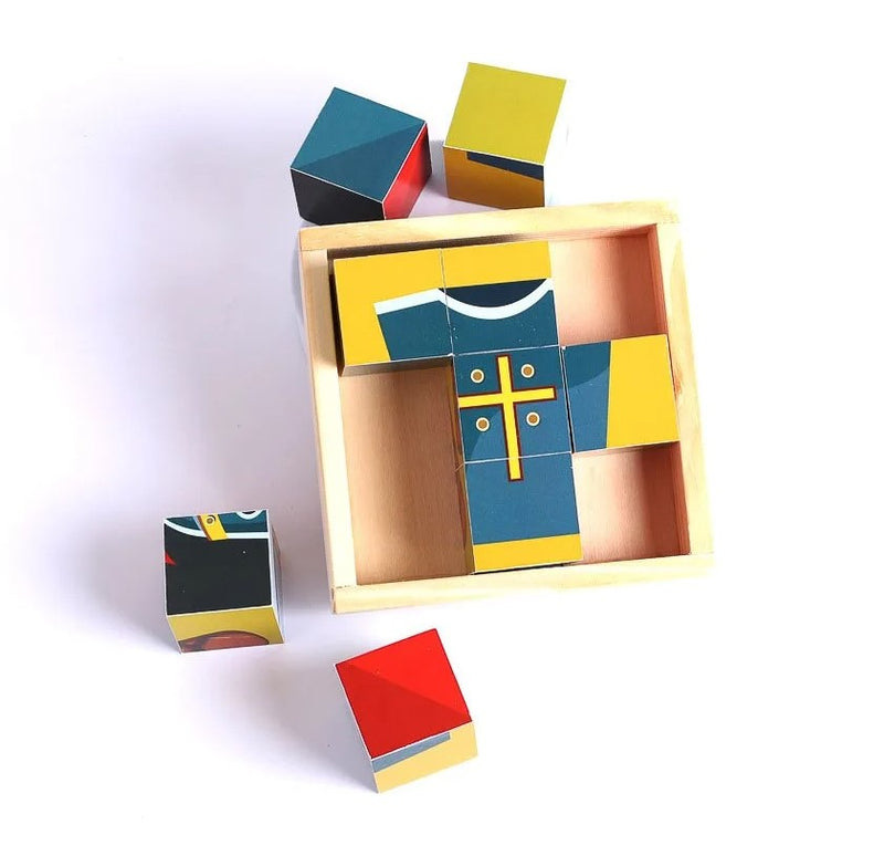 Armor of God 6-in-1 Block Wooden Puzzle