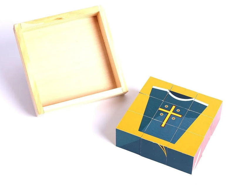 Armor of God 6-in-1 Block Wooden Puzzle