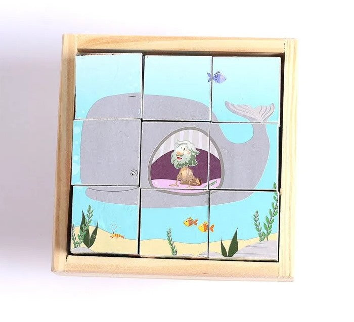 Bible History 6-in-1 Block Wooden Puzzle