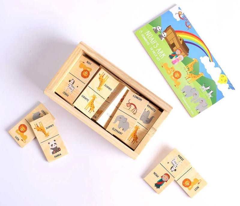 Noah's Ark Wooden Dominos