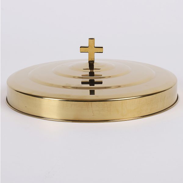 Communion Cup Tray Cover - Goldtone