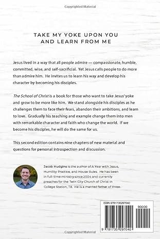 The School of Christ: Learning Character from Jesus