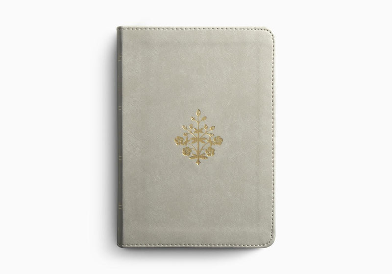 ESV Large Print Compact Bible Stone TruTone