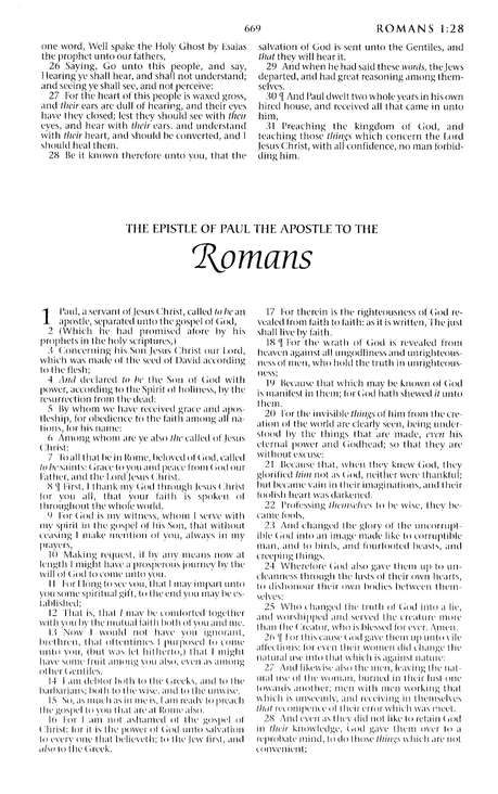 KJV Pew Bible Blue Hardcover (Black Letter)