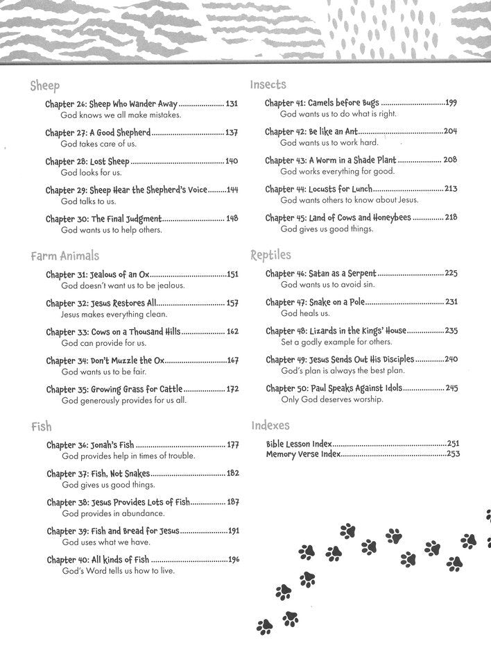 Top 50 Bible Lesson with God's Amazing Animals