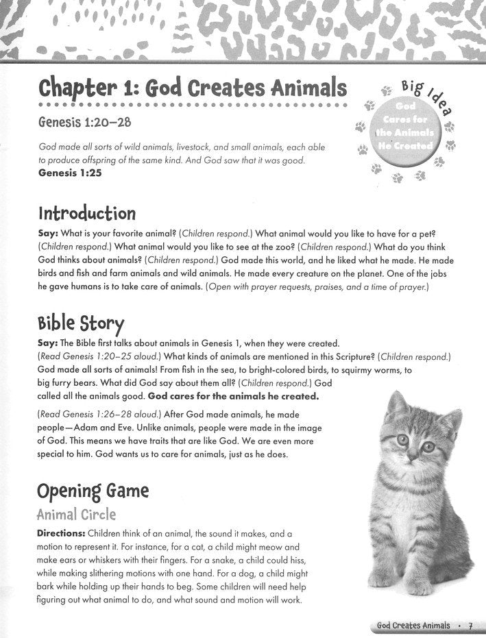 Top 50 Bible Lesson with God's Amazing Animals