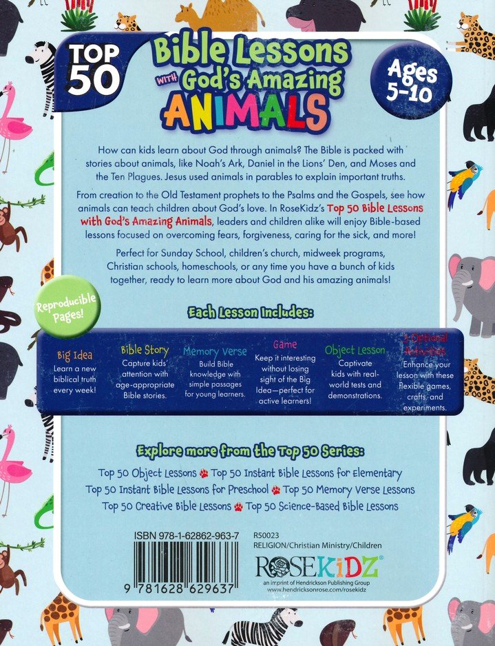 Top 50 Bible Lesson with God's Amazing Animals