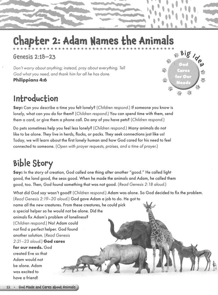 Top 50 Bible Lesson with God's Amazing Animals