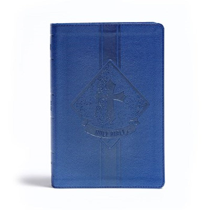 KJV Kids Bible Royal Blue Leathertouch