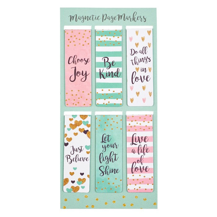 Bookmark: Magnetic Pagemarker Sparkle Collection