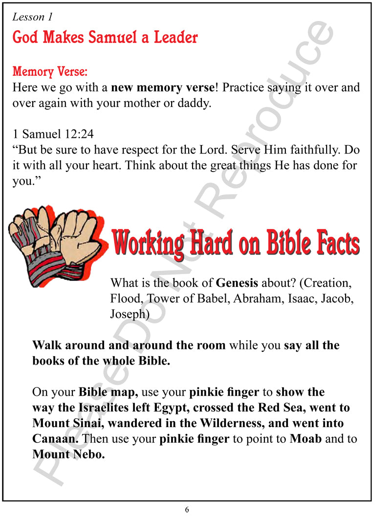 Loving Hearts and Working Hands - 1 Samuel-1 Kings 11