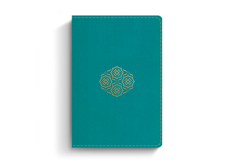 ESV Large Print Compact Bible Teal TruTone