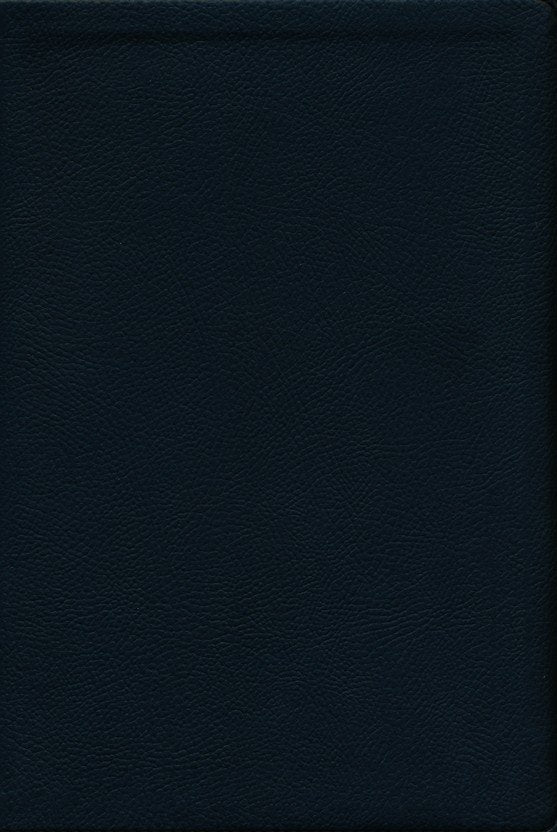 LSB Legacy Standard Bible Large Print Wide Margin Black Faux Leather (os)