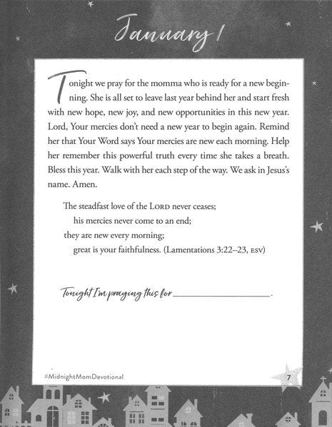 Midnight Mom Devotional: 365 Prayers to Put Your Heart to Rest