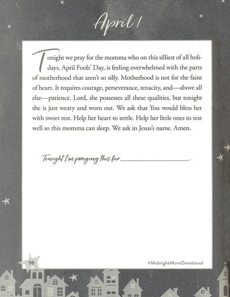Midnight Mom Devotional: 365 Prayers to Put Your Heart to Rest