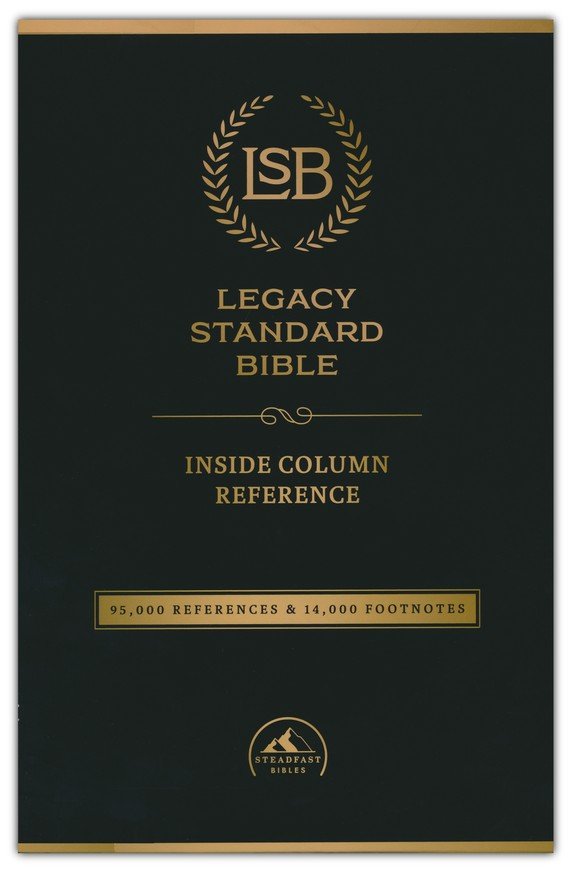 Legacy Standard Inside Column Reference Bible, Brown Faux Leather