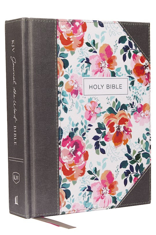 KJV Journal the Word Bible Floral Hardback