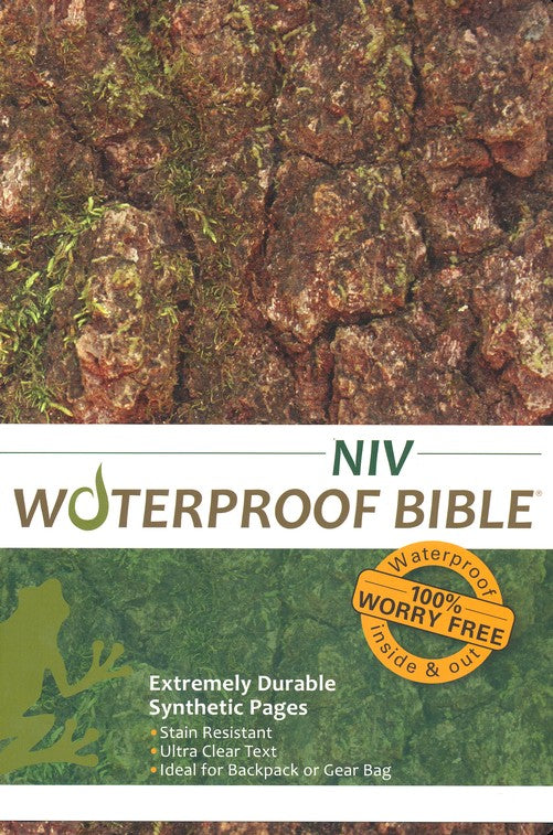 NIV Waterproof Bible Camoflague Cover