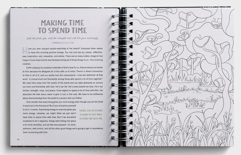 Be Still & Know Devotional Adult Coloring Book