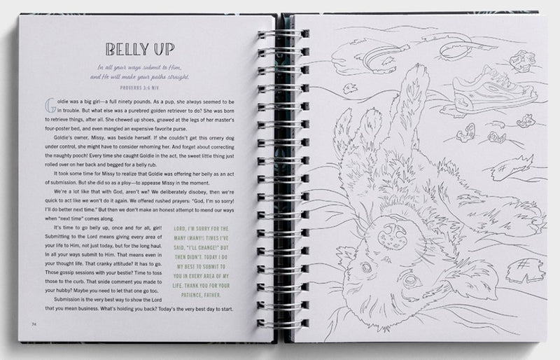 Be Still & Know Devotional Adult Coloring Book