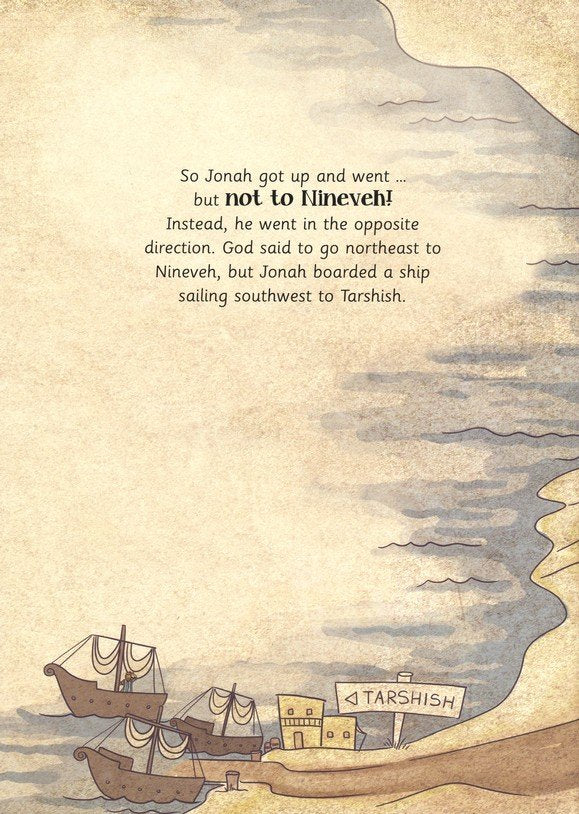 Jonah's Journeys: God's Daring Dozen Minor Prophets Book 6