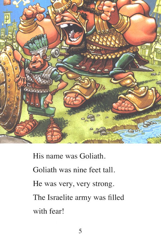 David and God's Giant Victory I Can Read Level 2