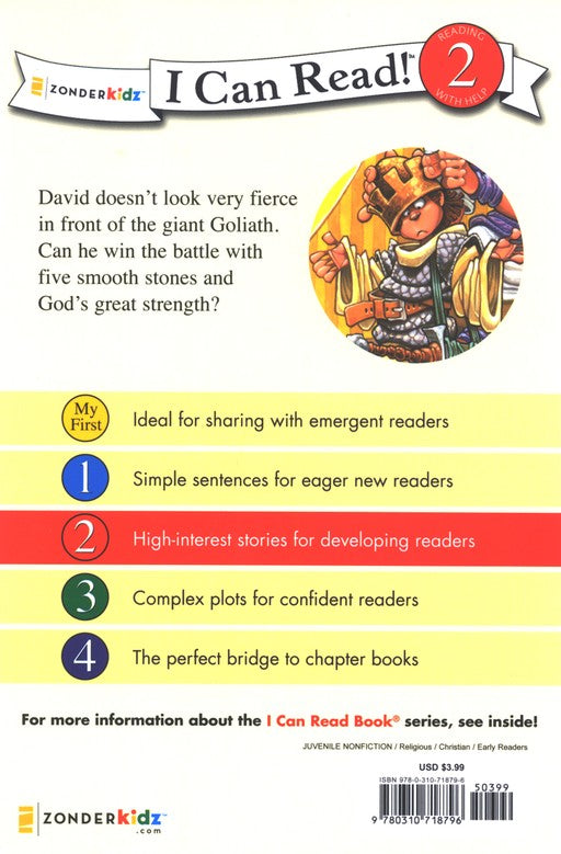 David and God's Giant Victory I Can Read Level 2