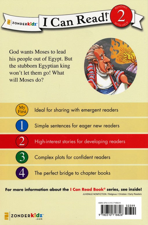 Moses, God's Brave Servant I Can Read Level 2