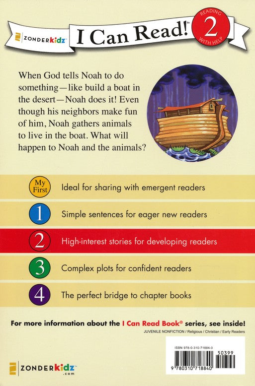 Noah and God's Great Promise - I Can Read Level 2