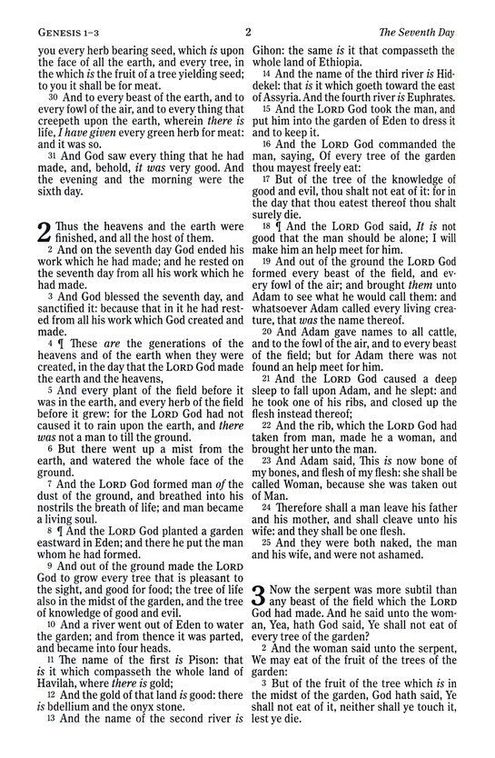 KJV Large Print Thinline Bible Black Leathertouch