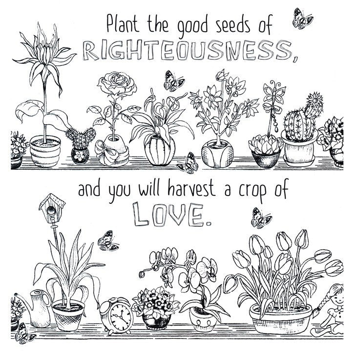 Be Still & Know Adult Coloring Book