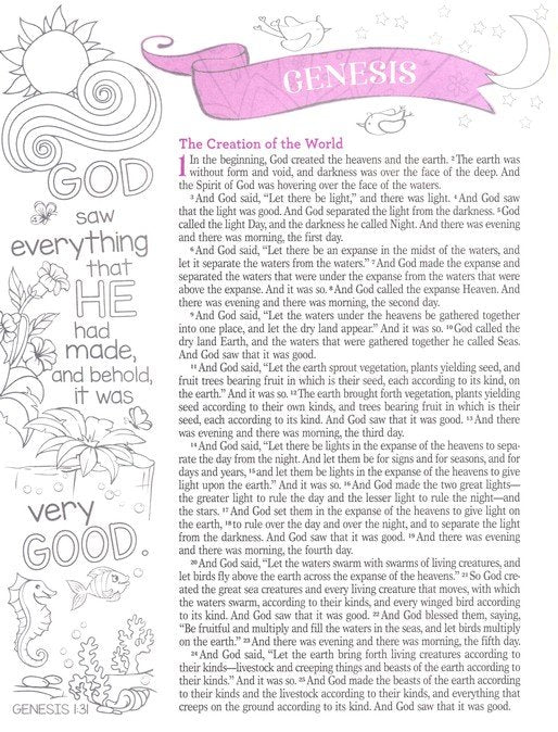 ESV My Creative Bible for Girls Teal Hardcover