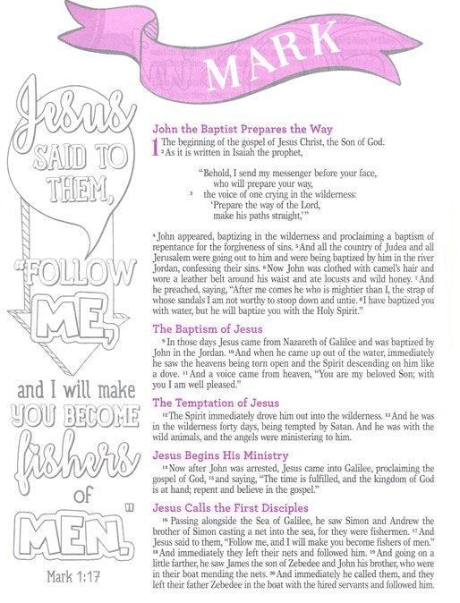 ESV My Creative Bible for Girls Teal Hardcover