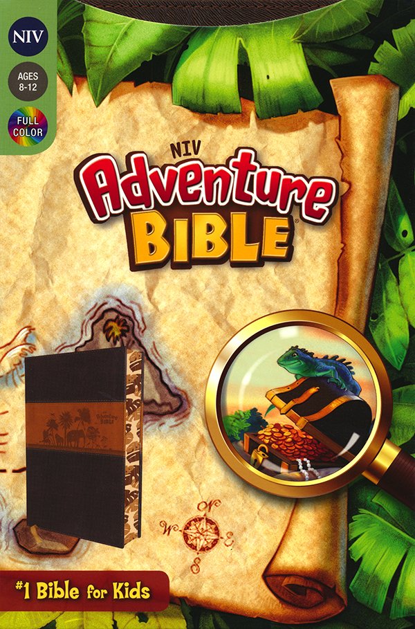 Adventure Bible, NIV Chocolate/Toffee Duotone