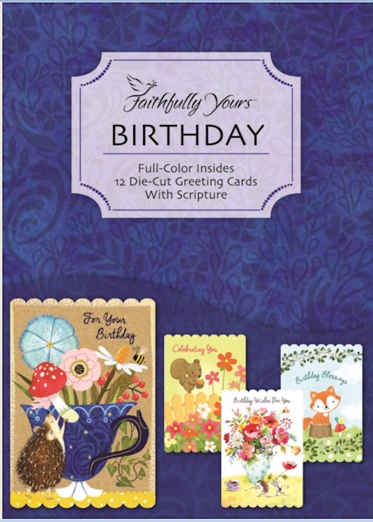 Boxed Cards - Birthday: Joyful Blessings