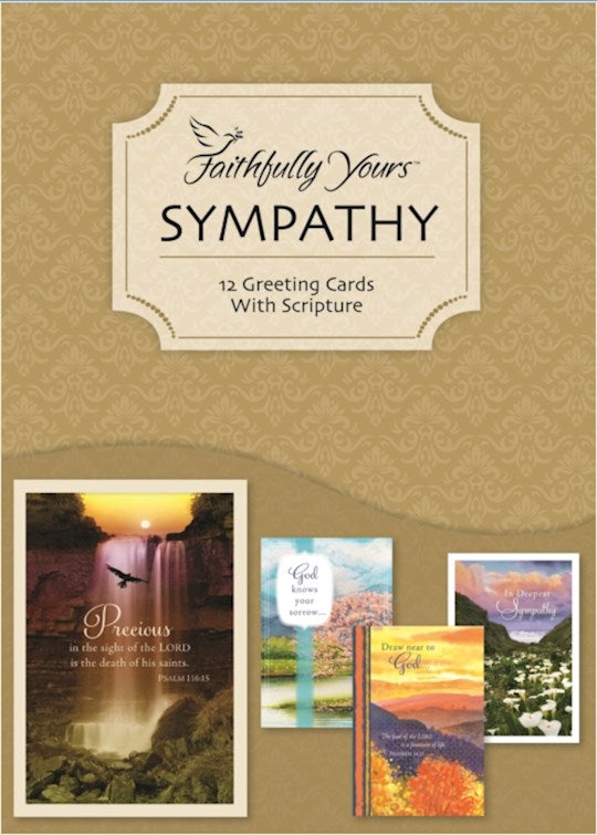 Boxed Cards Sympathy - Tranquility (os)