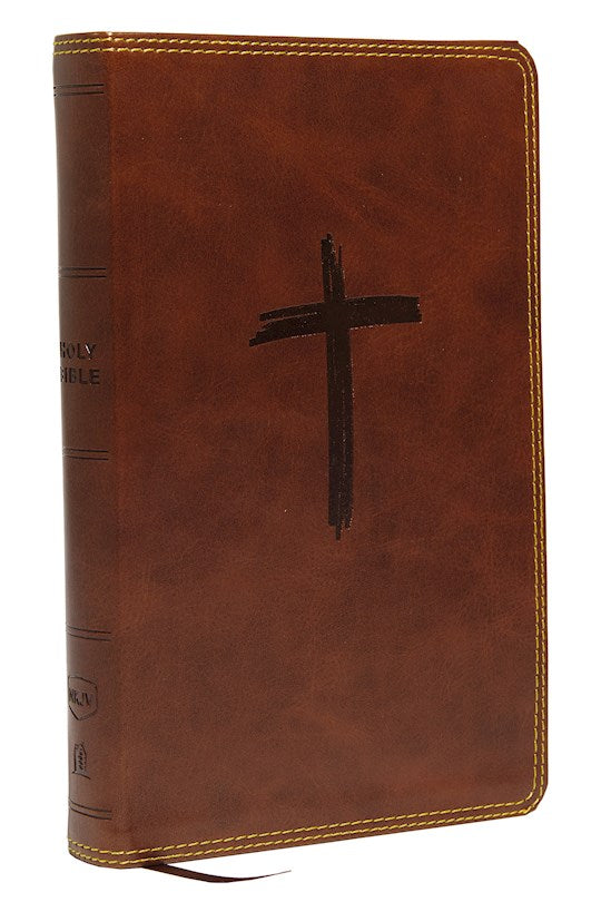 NKJV Bible for Kids Brown Leathersoft