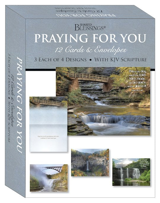 Boxed Cards  Waterfalls - Praying for You