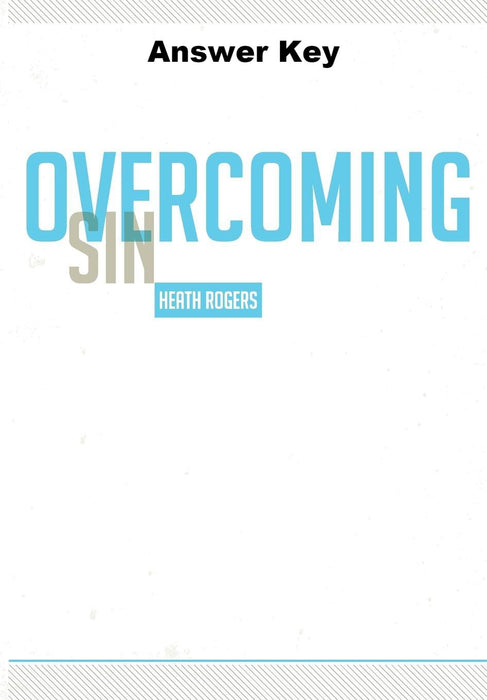 Overcoming Sin