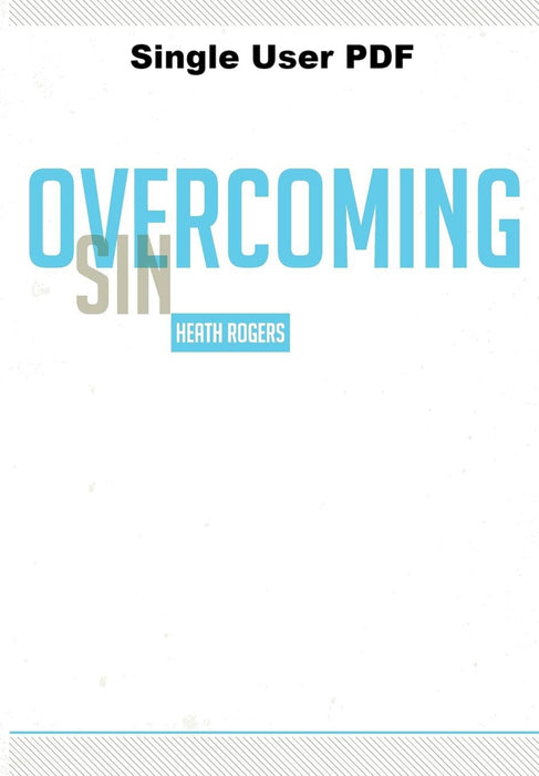 Overcoming Sin