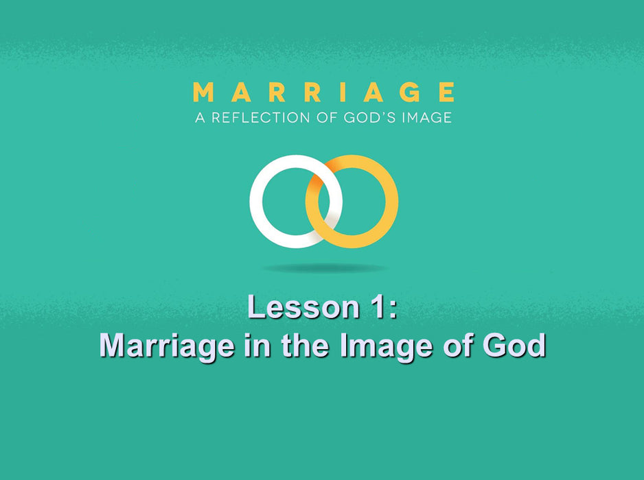 Marriage: A Reflection of God's Image