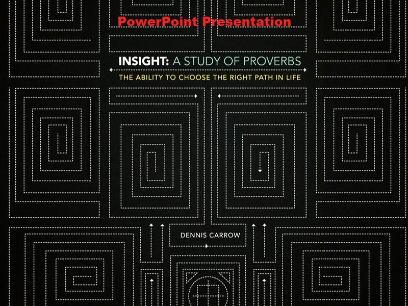 Insight: A Study of Proverbs