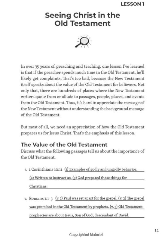 Seeing Jesus In The Old Testament: Teacher Edition