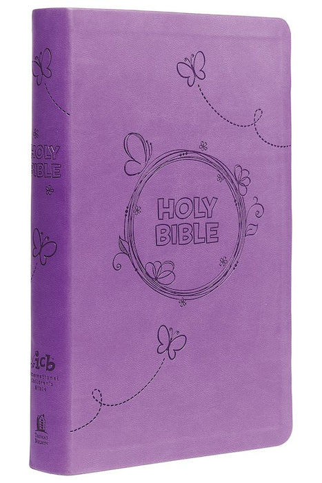 ICB International Children's Bible Purple Leathersoft *