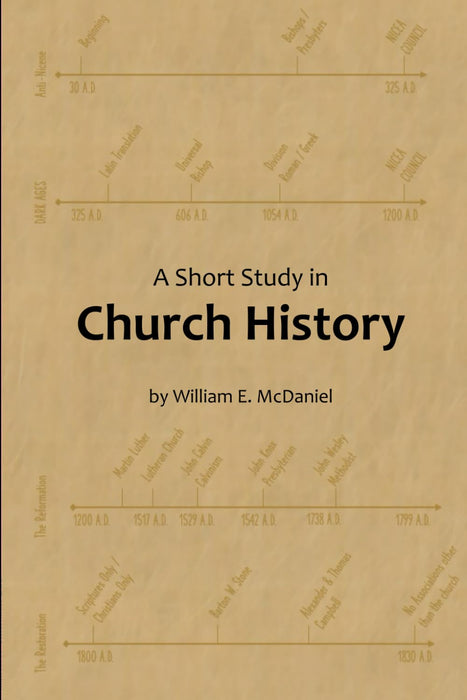 A Short Study in Church History