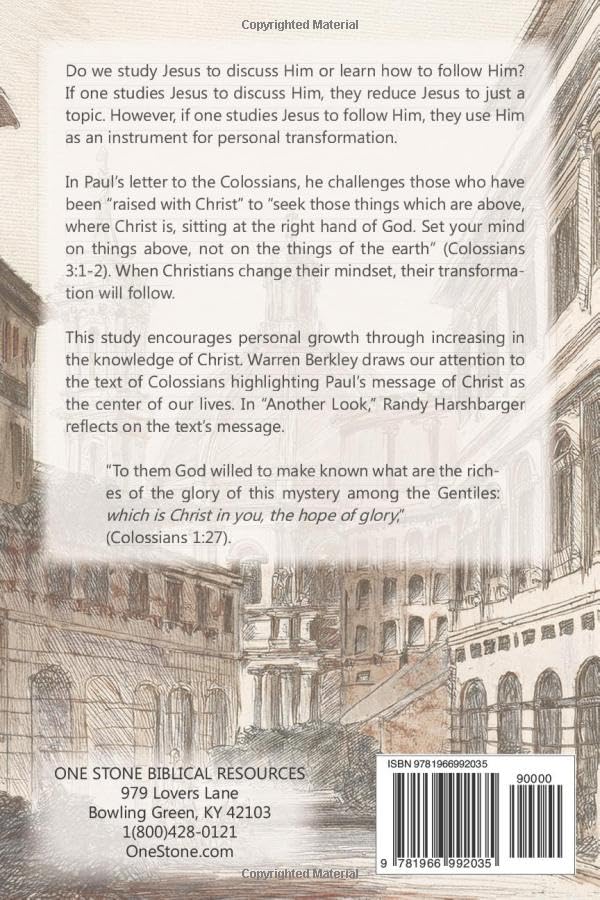 Twenty Days in Colossians: Set Your Mind on Things Above